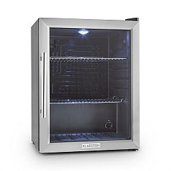 Klarstein Beersafe XL, chladnička s objemem 65 l, energetická třída B, skleněné dveře, nerezová ocel