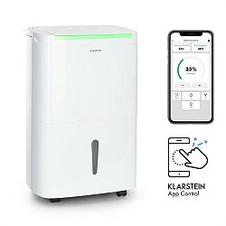 Klarstein DryFy Connect 30, odvlhčovač vzduchu, Wi-Fi, kompresse, 30 l/d, 25–30 m², bílý 
