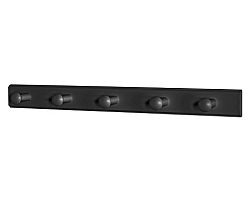 Nástěnný věšák Figaro 60 cm, černý